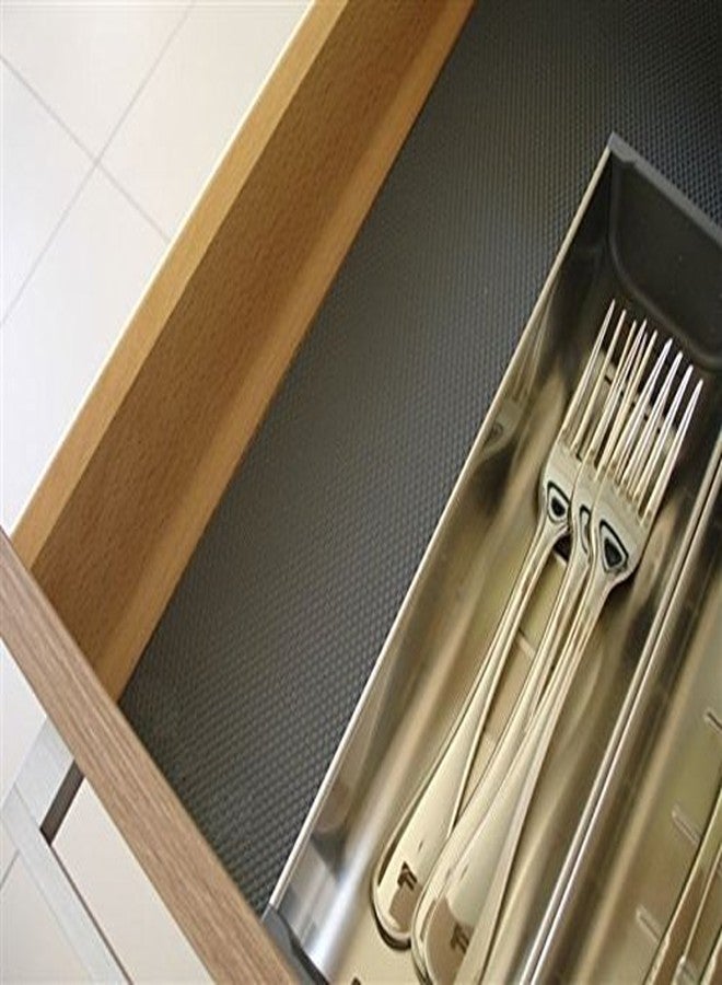 Skywalk Multipurpose Textured Super Strong Anti-Slip Eva Mat - for Fridge, Bathroom, Kitchen, Drawer, Shelf Liner, Size Full 3mtr Length(Color Silver Grey - Image 3